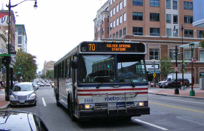 WMATA Metrobus Orion V 2155